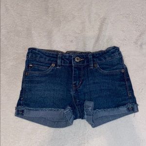 kids levi shorts